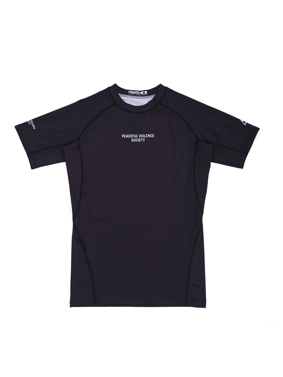 MANTO rashguard SOCIETY black RASH GUARDS MANTO WHOLESALE