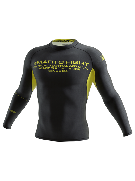 MANTO long sleeve rashguard FUTURE black RASH GUARDS CLOTHING \ RASH