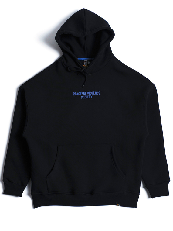 MANTO hoodie SOCIETY  OVERSIZE black