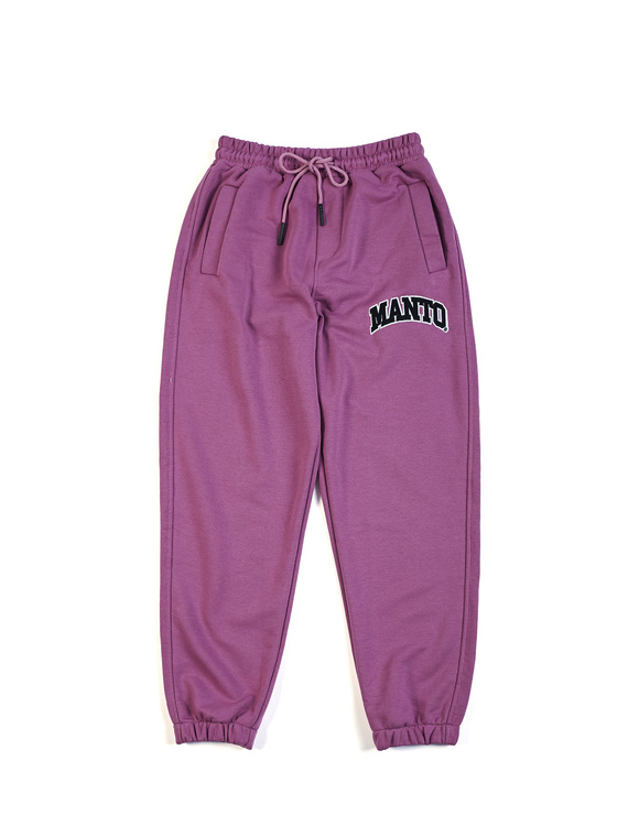 MANTO sweatpants VARSITY purple