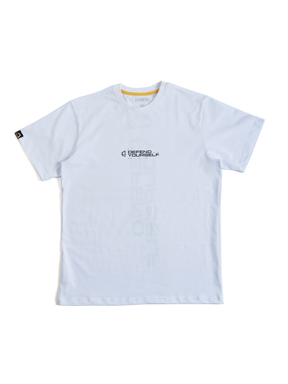 MANTO t-shirt  SLIDE white